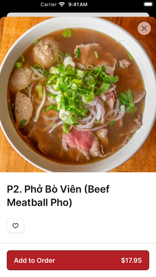 Pho Boca To Go iPhone screenshot 3 - Food & Drink app