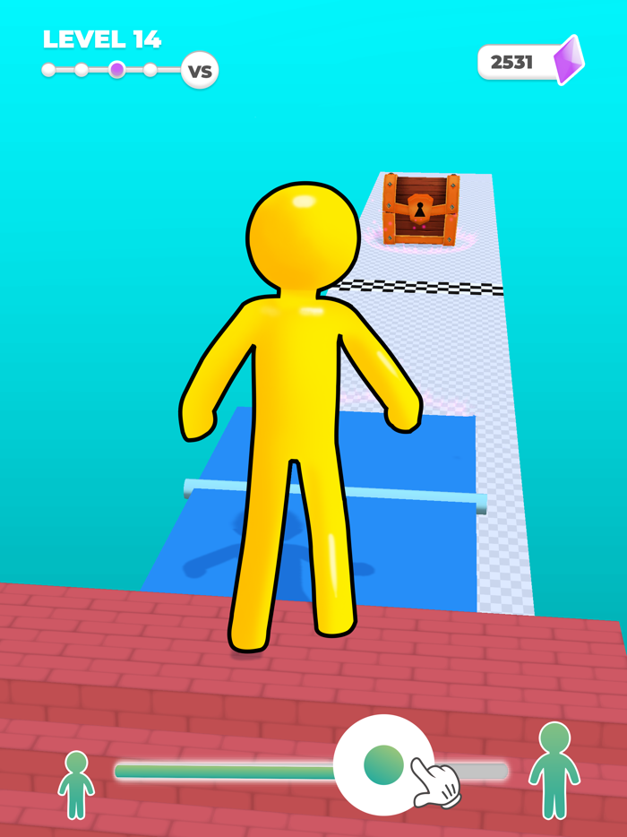 Scale Up Man Runner Games