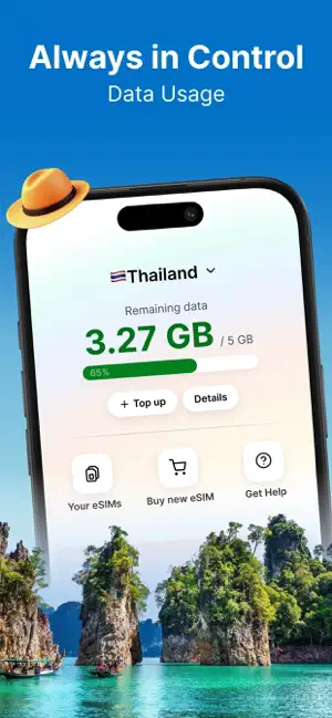 WonderConnect: eSIM Travel screenshot 4