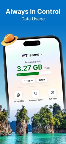 Captura de tela 4 de WonderConnect: eSIM Travel