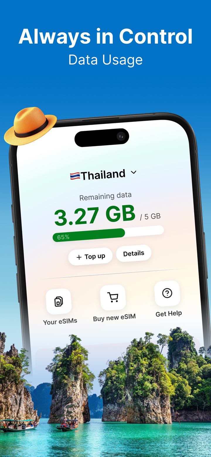 WonderConnect: eSIM Travel screenshot 4