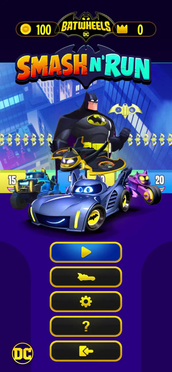Screenshot #1 pour Batwheels : Smash-n-Run