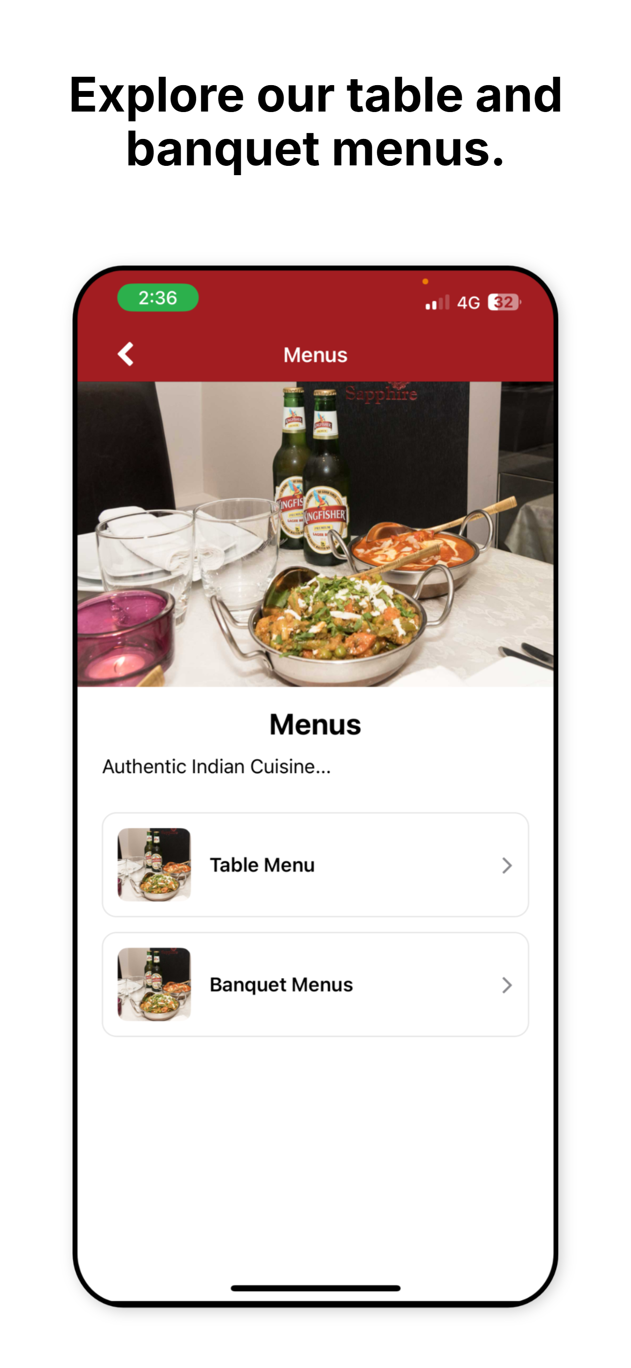 Sapphire Indian Restaurant screenshot 7
