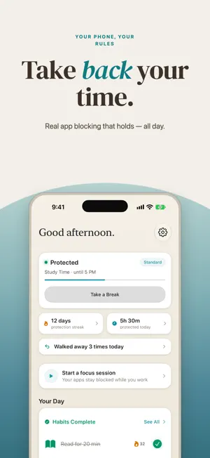 Cala: App Blocker, Screen Time screenshot 1