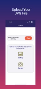 JPG To PDF App screenshot