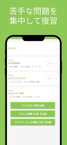 DXビジネス検定 対策アプリ screenshot