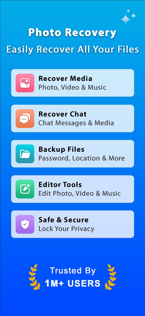 Photo Recovery - Restore Files - App de Utilidades | MWM