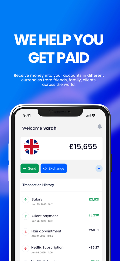 OhentPay - A Global Money App screenshot 4