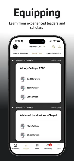 Shepherds Conference screenshot 2