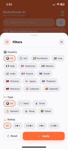 GlobalCook AI Screenshot 5 of 5