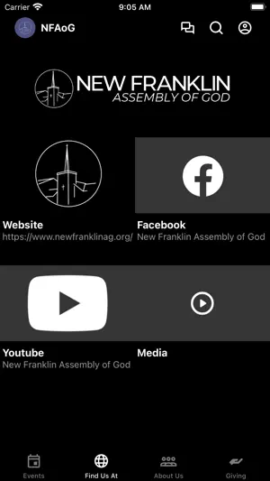New Franklin Assembly of God screenshot 2