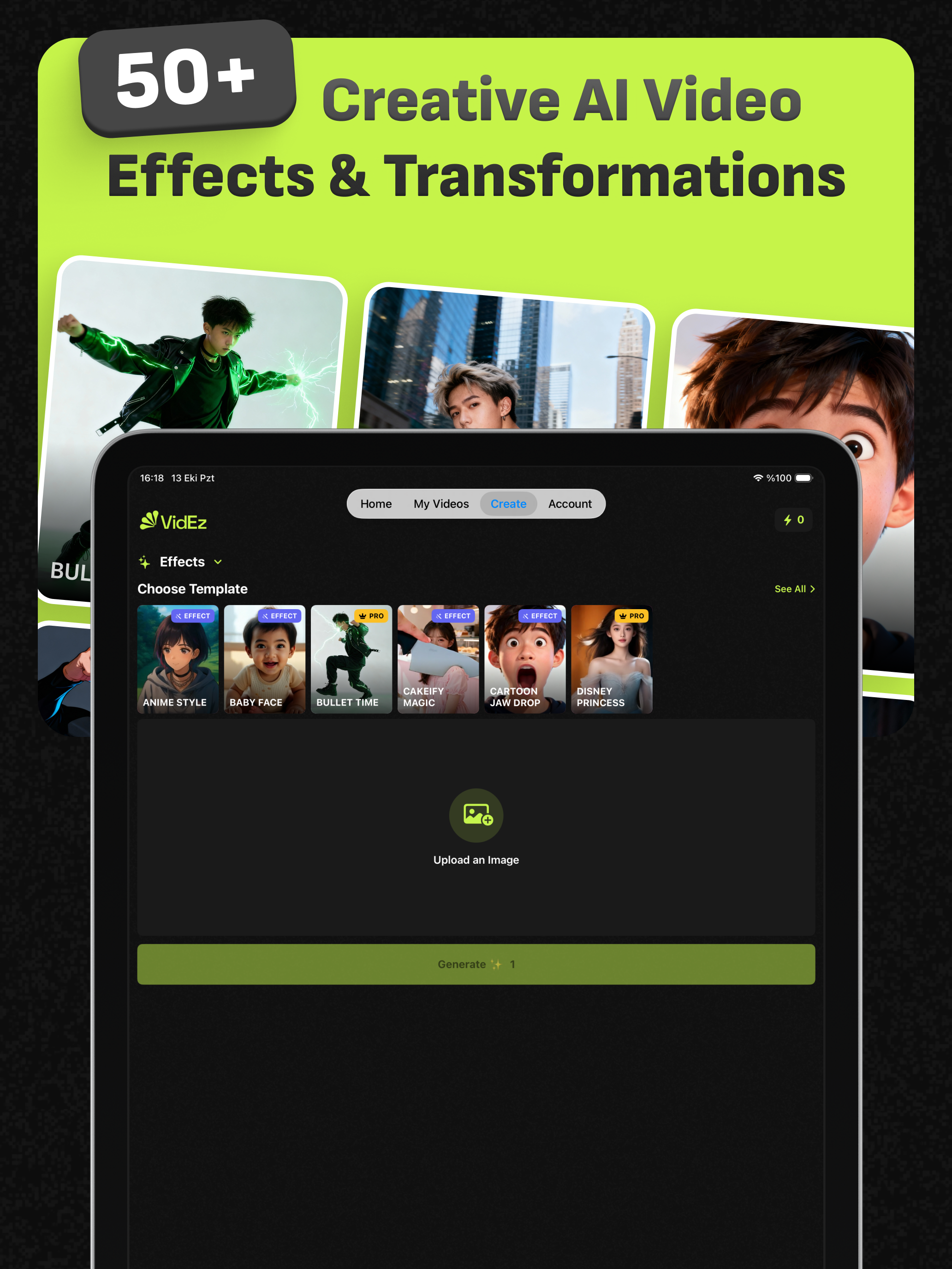 AI Video Creator: Videz