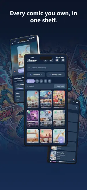 TritonPanels Comic Book Reader screenshot 1