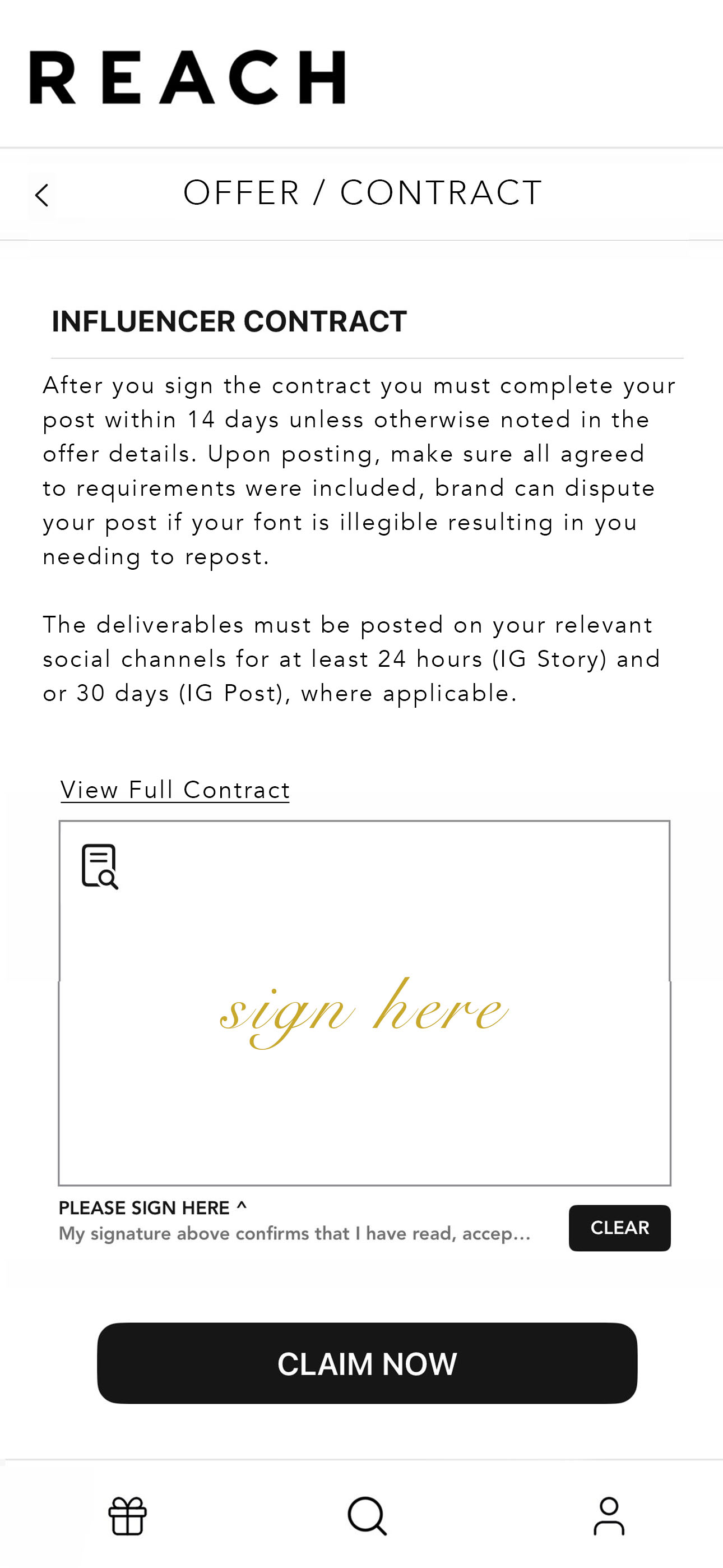 Reach : Brand x Influencer