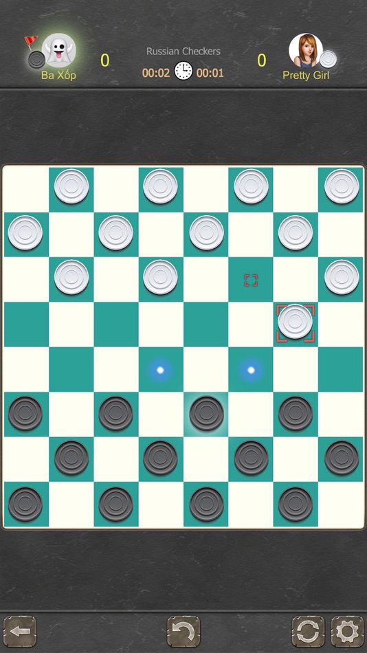 #9. Checkers - 2 Players (iOS) 由: Tuyen Mai