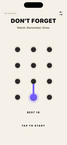 Don't Forget: Memory Game skjermbilde 6