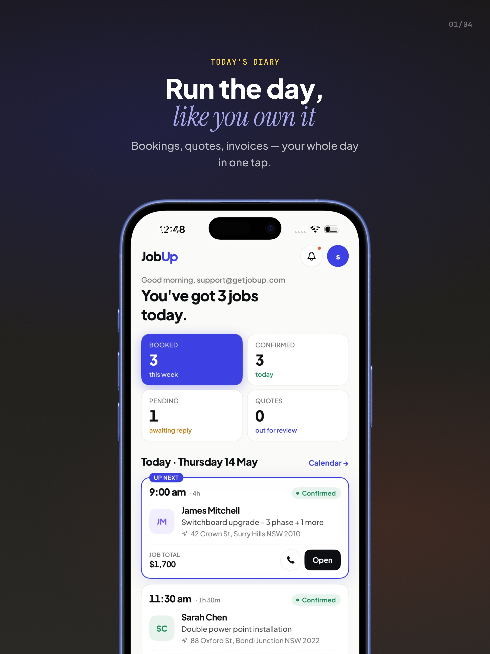 JobUp: Tradie Job Management screenshot 5