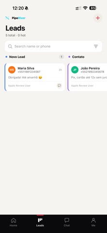PipeRiver screenshot