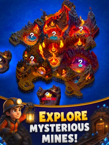 Idle Mining Company: Tycoon iPad screenshot