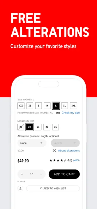 UNIQLO : capture d’écran 10 sur 10