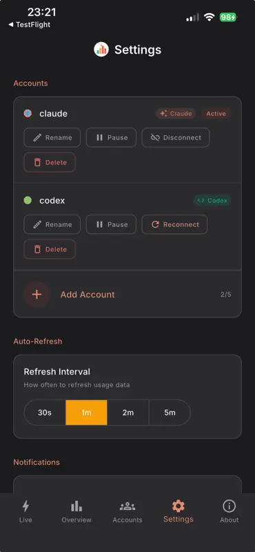 CUStats Go - AI Usage Tracker screenshot 7 of 10