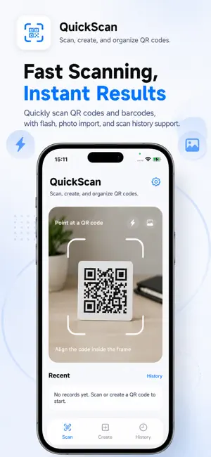 QR Code Scanner - Easy to Scan screenshot 1