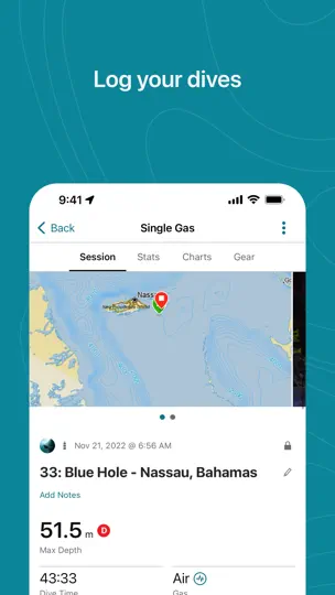 Garmin Dive™ iPhone Screenshot 1