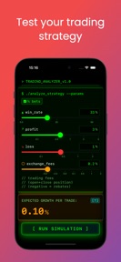 Trading Strategy Calculator screenshot