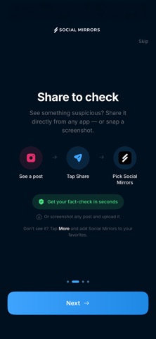 Social Mirrors screenshot