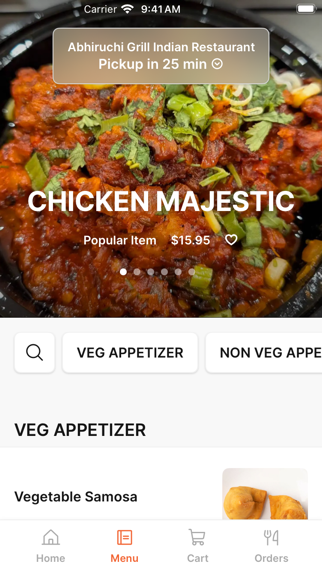 App screenshot