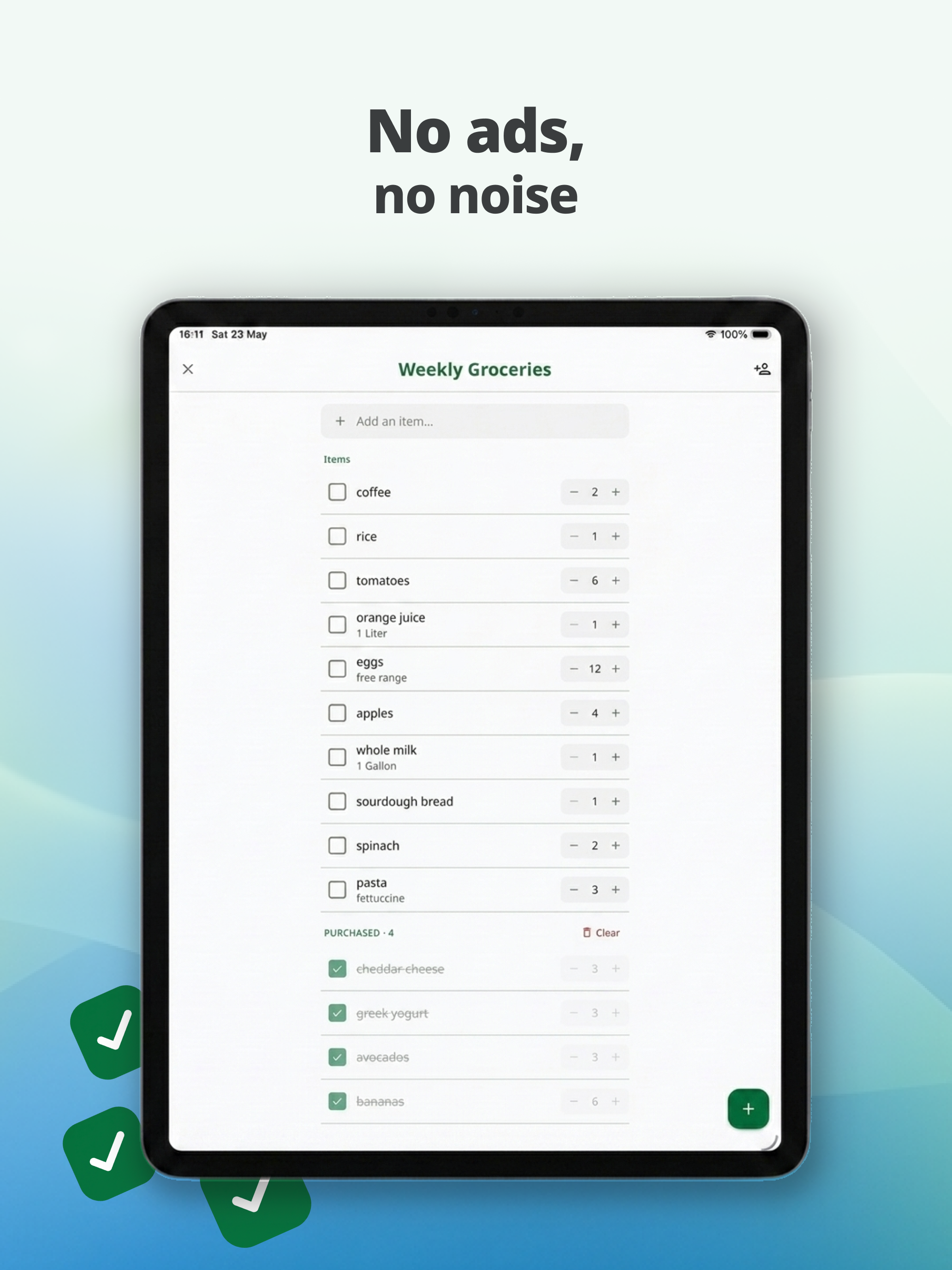 Listyk: Grocery List