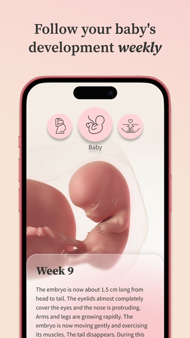 Pregnancy Tracker | Preglife Screenshot