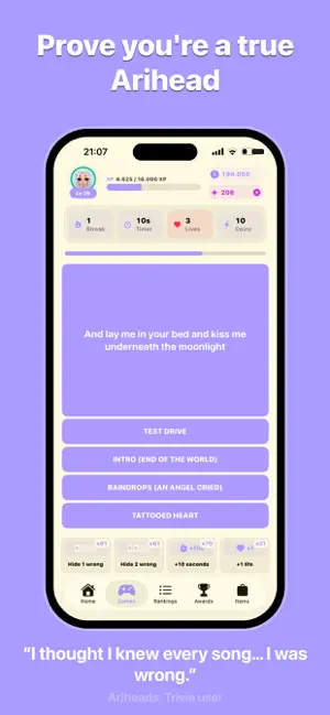 Ariheads: Trivia screenshot 2