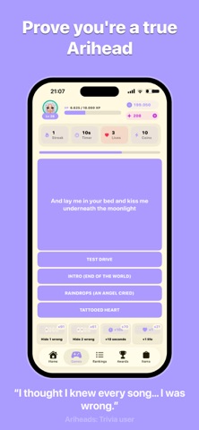 Ariheads: Trivia Screenshot 2 of 5
