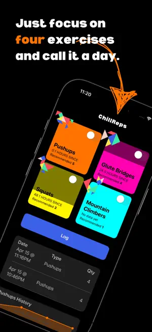 ChillReps screenshot 2
