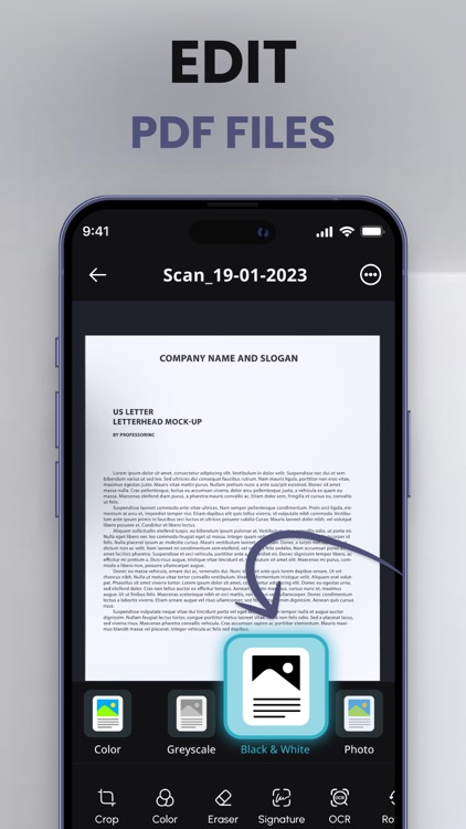 PDF Scanner & Document Editor
