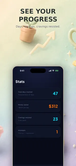 Caffeine Quit Streak Tracker screenshot 3