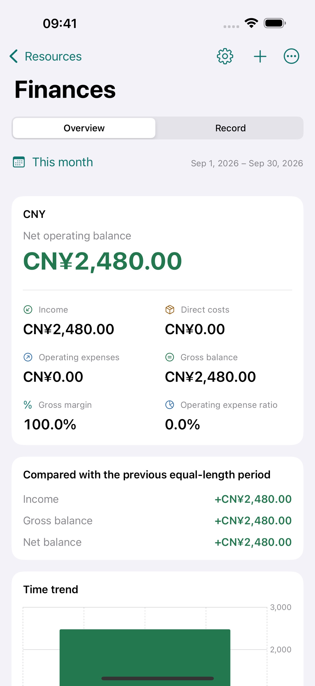 Screenshot 3 of OPC Personal Planner