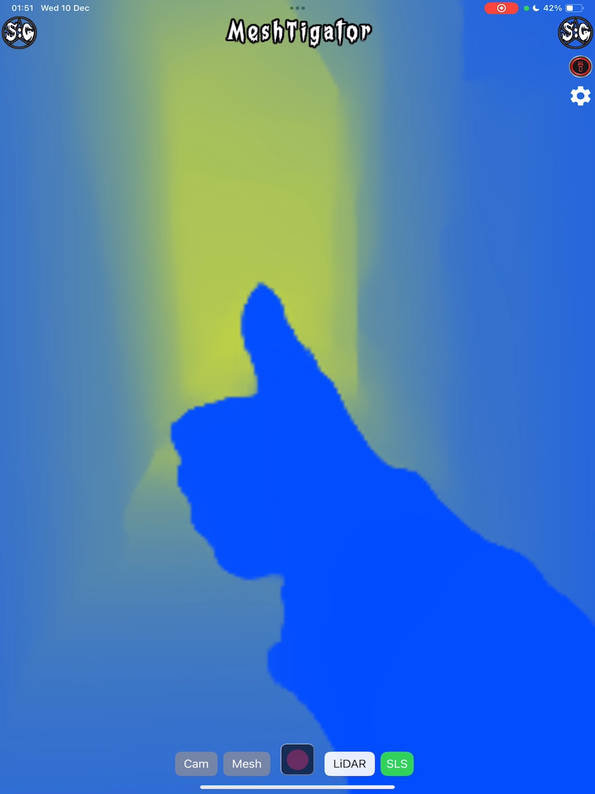 MeshTigator ipad screenshot 4