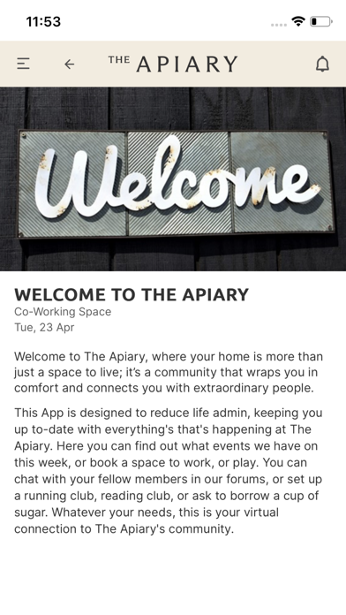 The Apiary Co-living Screenshot