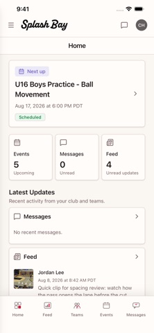 Clubicus iPhone screenshot