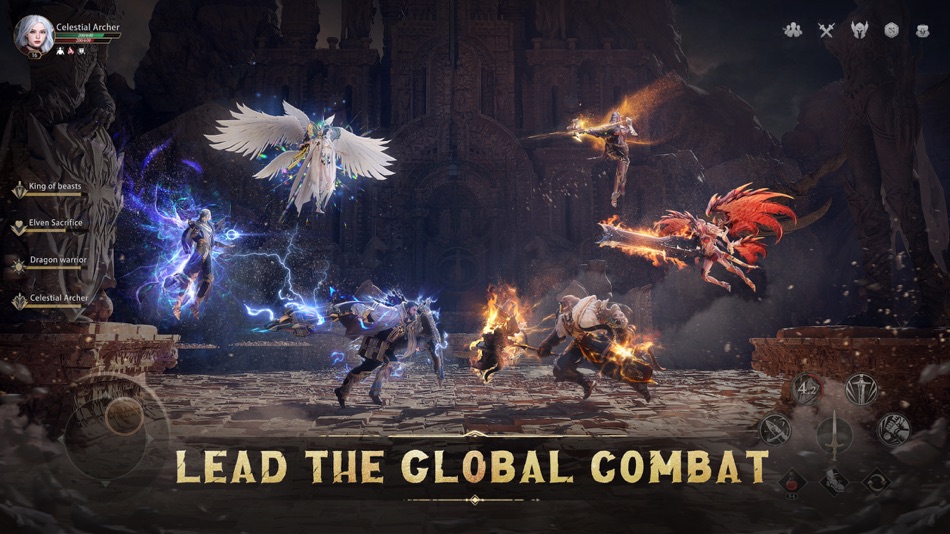 #4. Flame of Valhalla Global (iOS) 由: Leniu Games