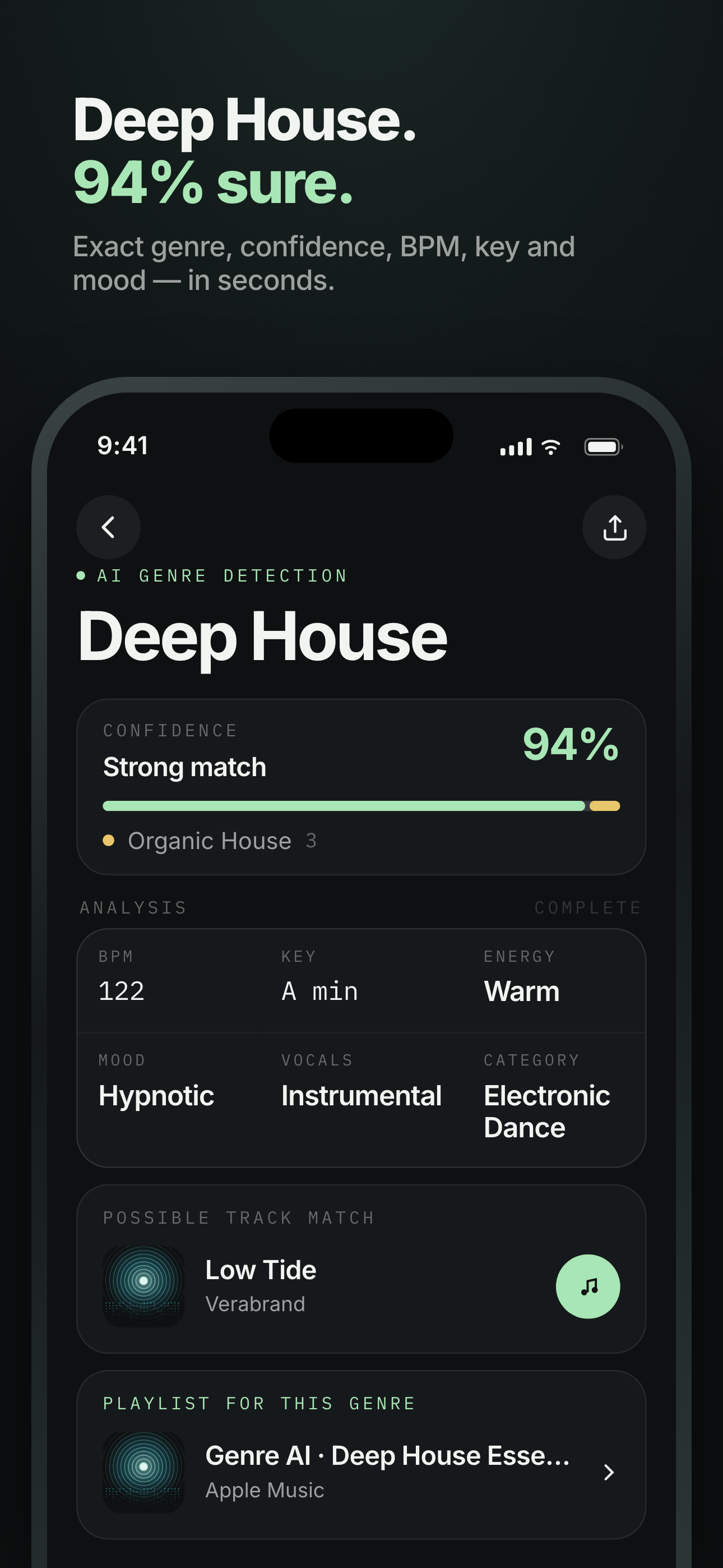 Genre AI: Music Detector ID screenshot 2