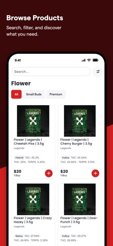 App screenshot