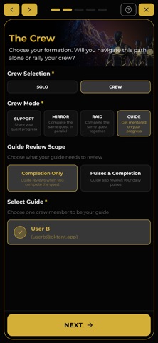 Oktant iPhone screenshot