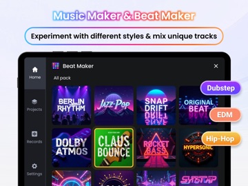 Beat Maker: Music & DJ Pad iPad screenshot