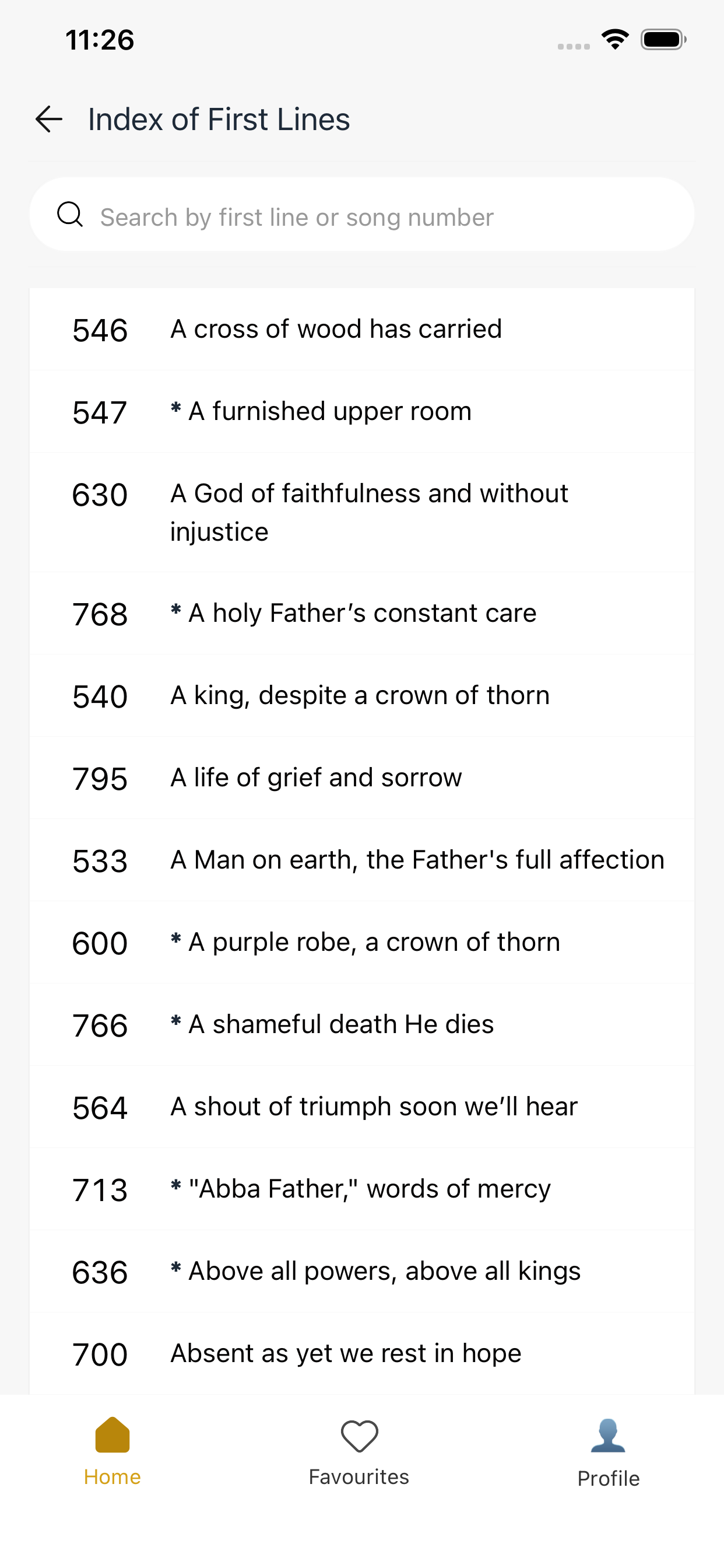 Global Hymns For Worship screenshot 5