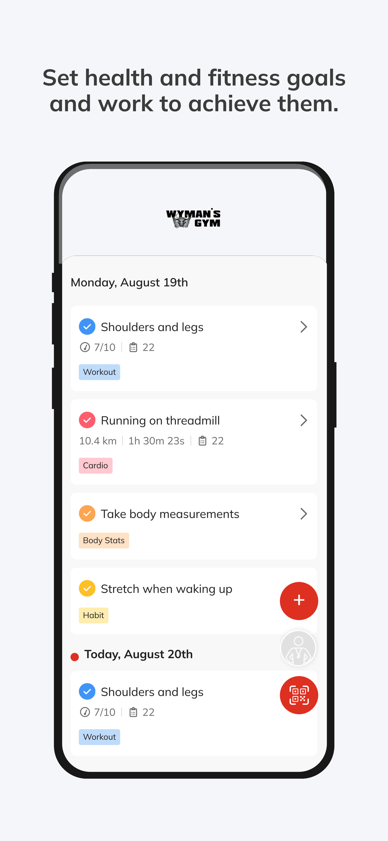 Wyman's Gym screenshot 4