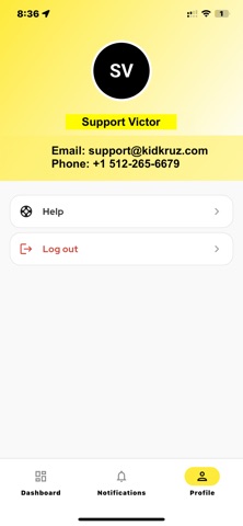 KidKruz iPhone screenshot