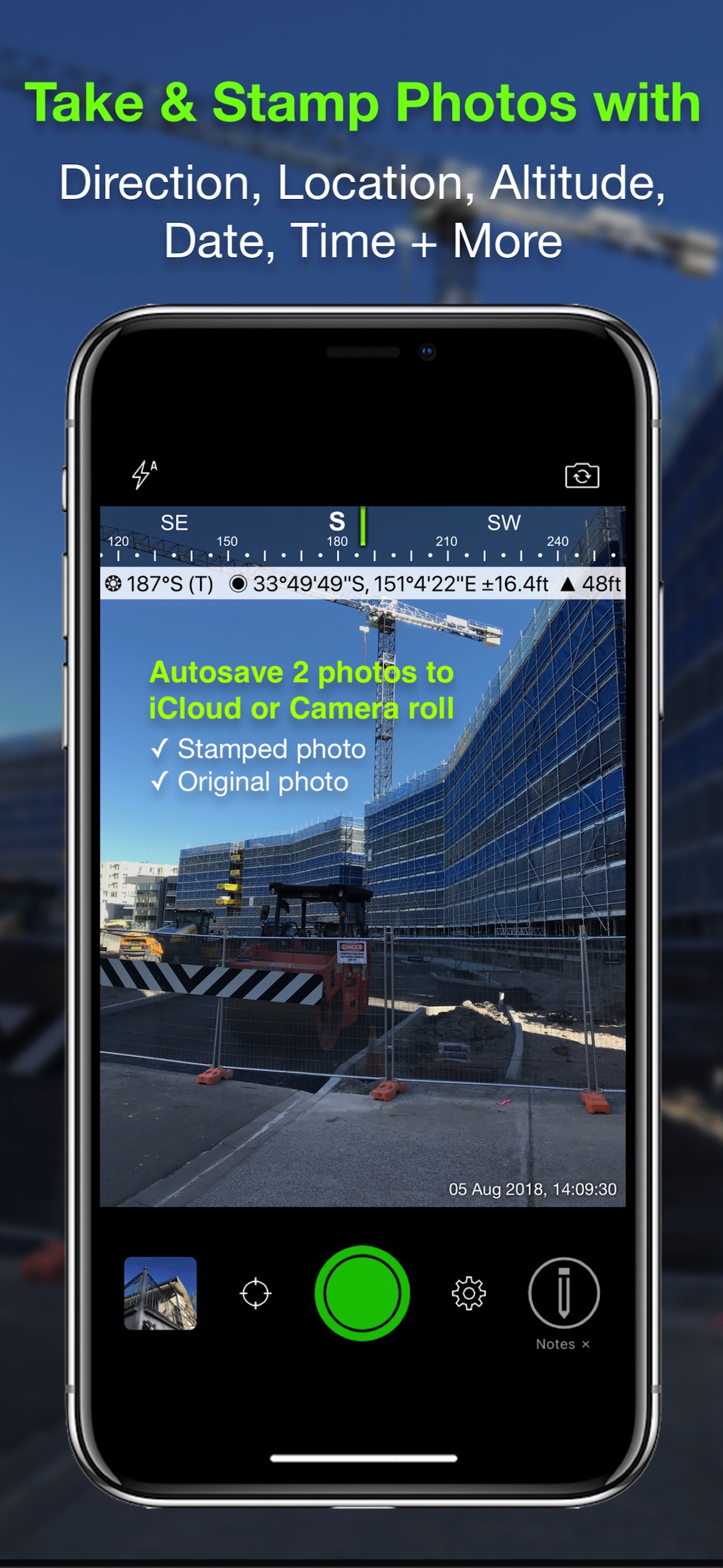 Solocator - GPS Field Camera
